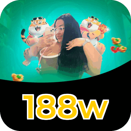 Interface do aplicativo 188w mostrando jogos disponíveis no iOS e Android